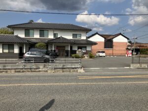 厚狭　山陽酵素の家・駐車場